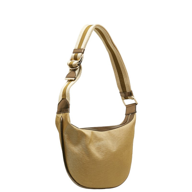 Gucci Shoulder Bag Canvas Leather Shoulder Bag