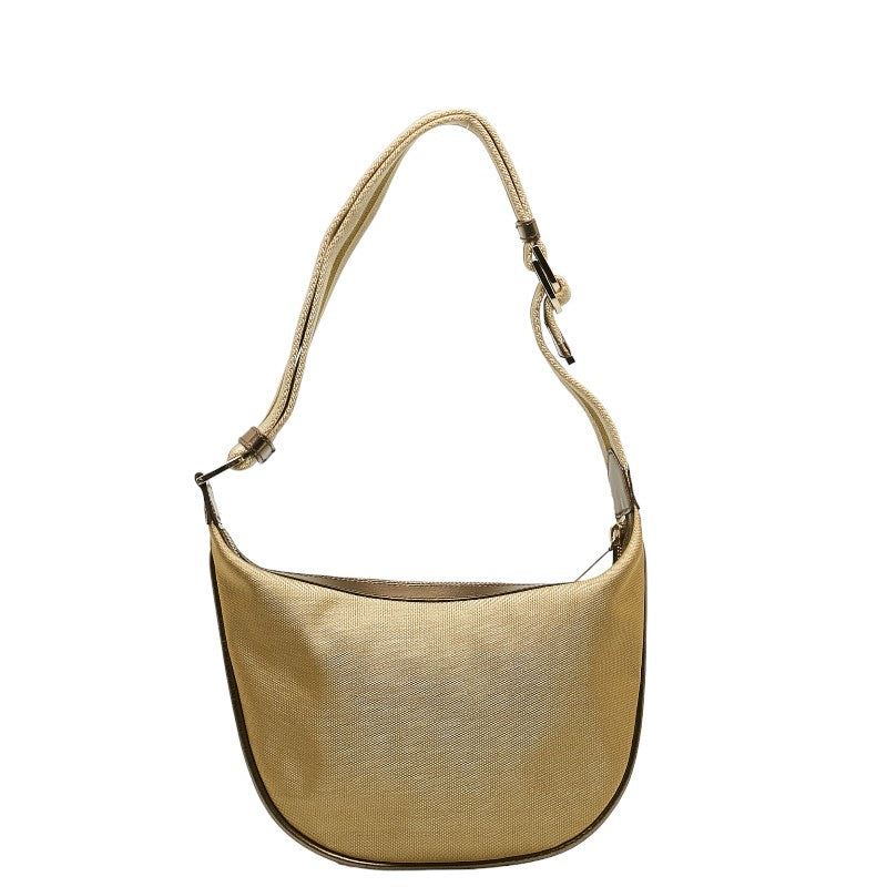 Gucci Shoulder Bag Canvas Leather Shoulder Bag