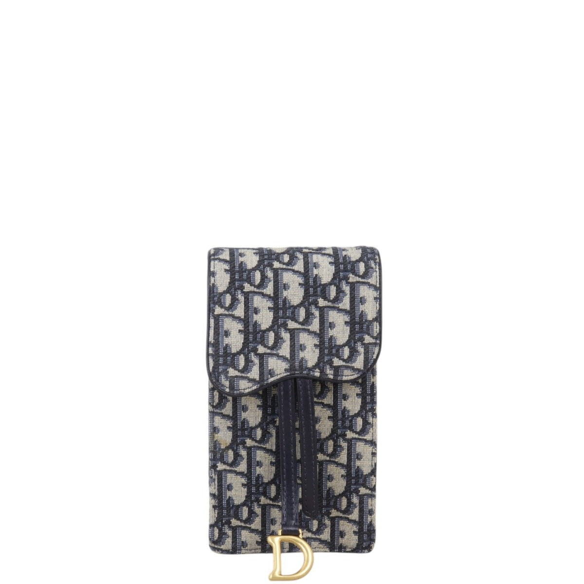 Dior Vertical Saddle Pouch Oblique