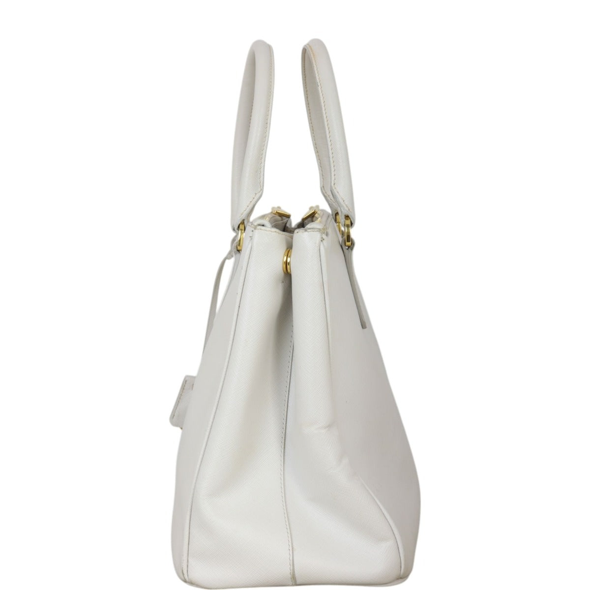 Prada Saffiano Lux Galleria Double Zip Tote Medium
