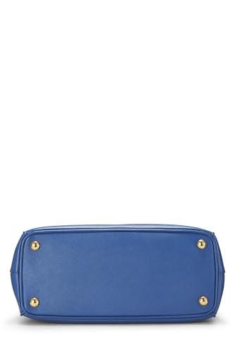 Prada, Blue Saffiano Executive Tote Small, Blue