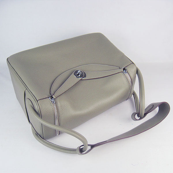 Luxury Hermes Lindy 34cm handbag 6208 khaki