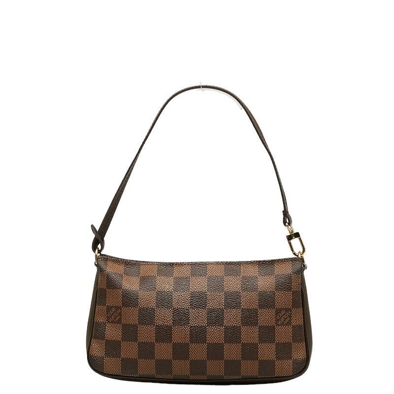 Louis Vuitton Damier Navona Accessories Mini Handbag N51983 Brown PVC Leather Louis Vuitton