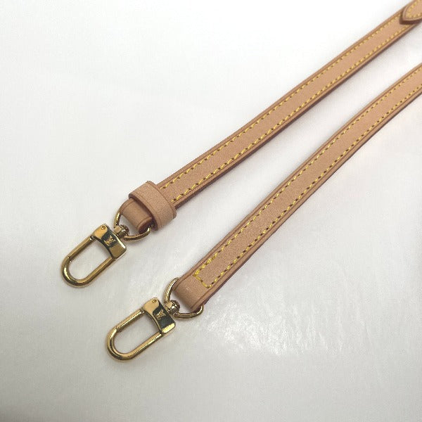 LOUIS VUITTON Shoulder strap Nume leather beige strap Adjustable Women
