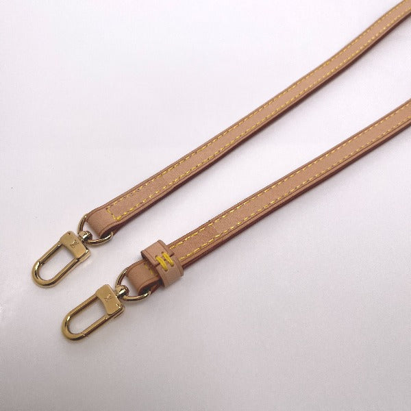 LOUIS VUITTON Shoulder strap Nume leather beige strap Adjustable Women