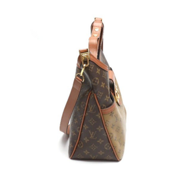 LOUIS VUITTON Shoulder Bag Monogram canvas Brown Shoulder Bag Monogram reverse Hobo Dauphine MM Women