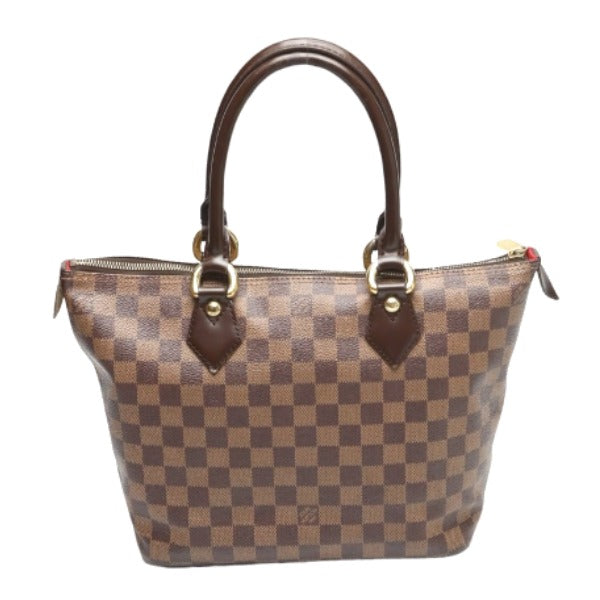 LOUIS VUITTON Handbag Damier canvas Brown Handbag Damier Salea PM Women