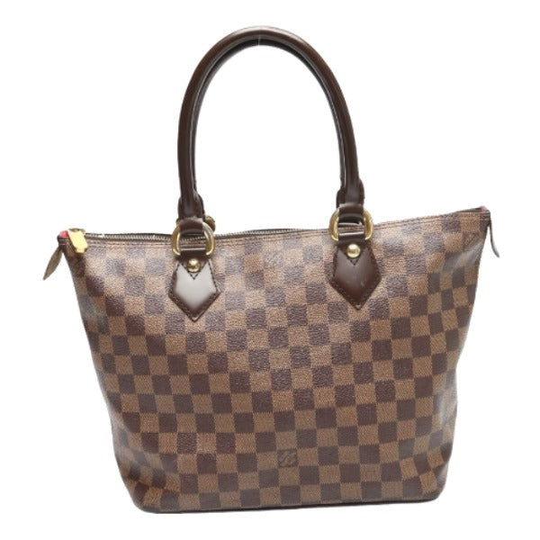LOUIS VUITTON Handbag Damier canvas Brown Handbag Damier Salea PM Women