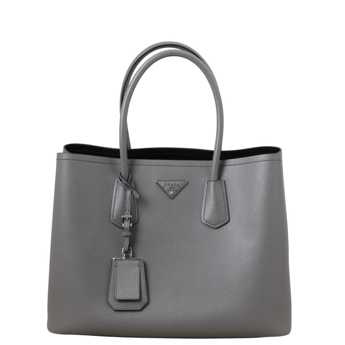 Prada Saffiano Cuir Double Bag Large