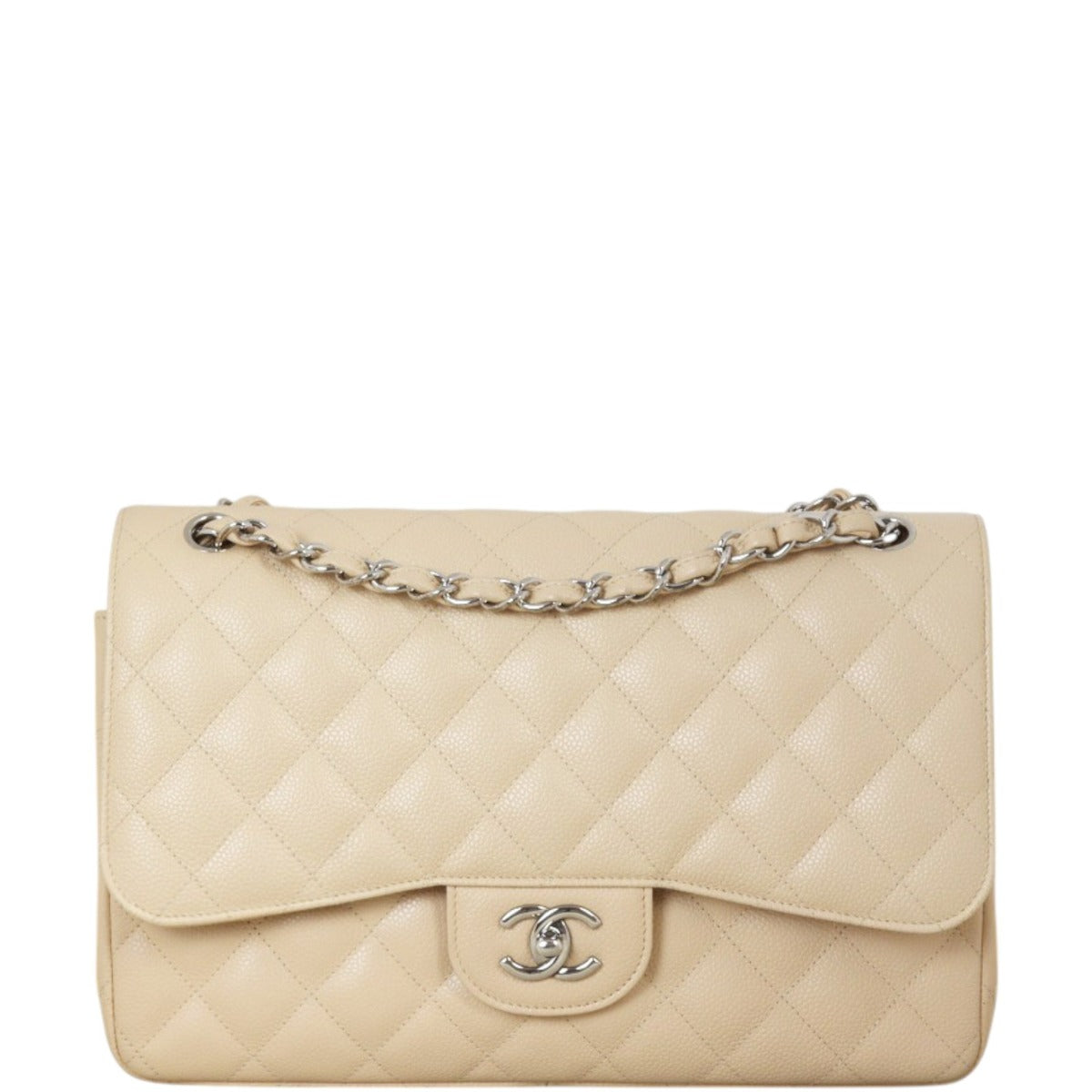 Chanel Classic Double Flap Jumbo Caviar