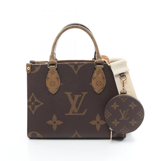 Louis Vuitton Monogram Reverse Coated Canvas Handbag