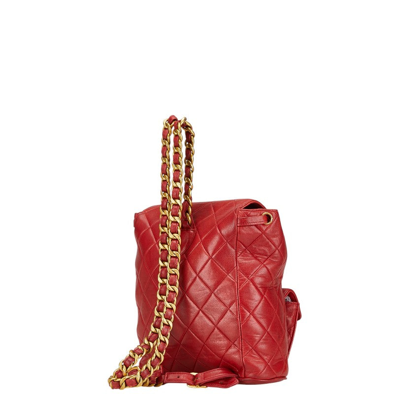 Chanel Coco Matelasse Lambskin Backpack
