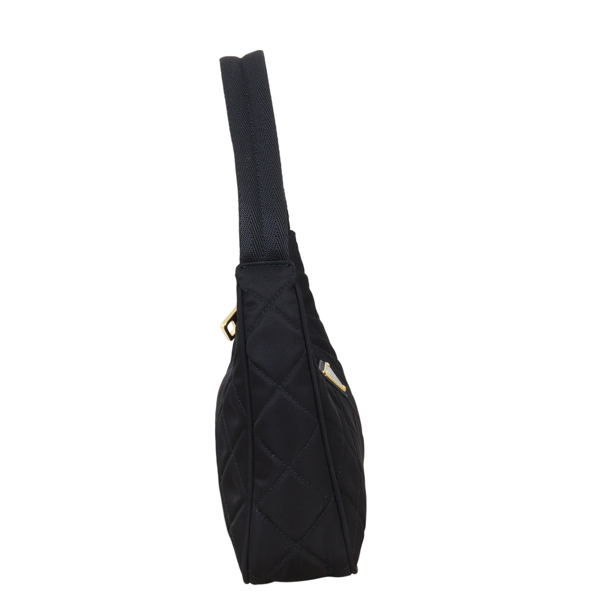 Prada Quilted Tessuto Mini Hobo
