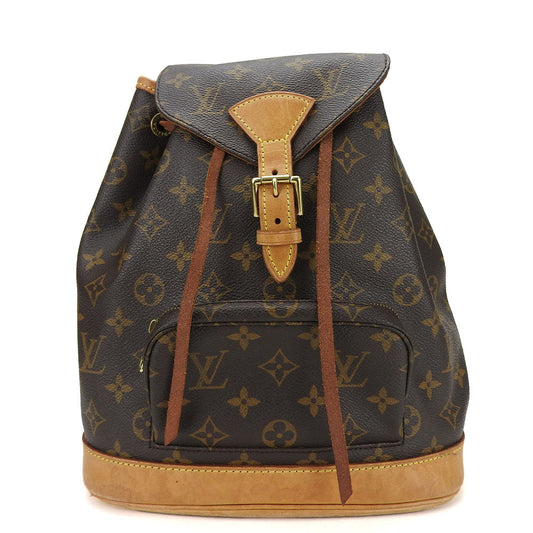 LOUIS VUITTON Backpack Monogram Brown MontsourisMM unisex(Unisex)