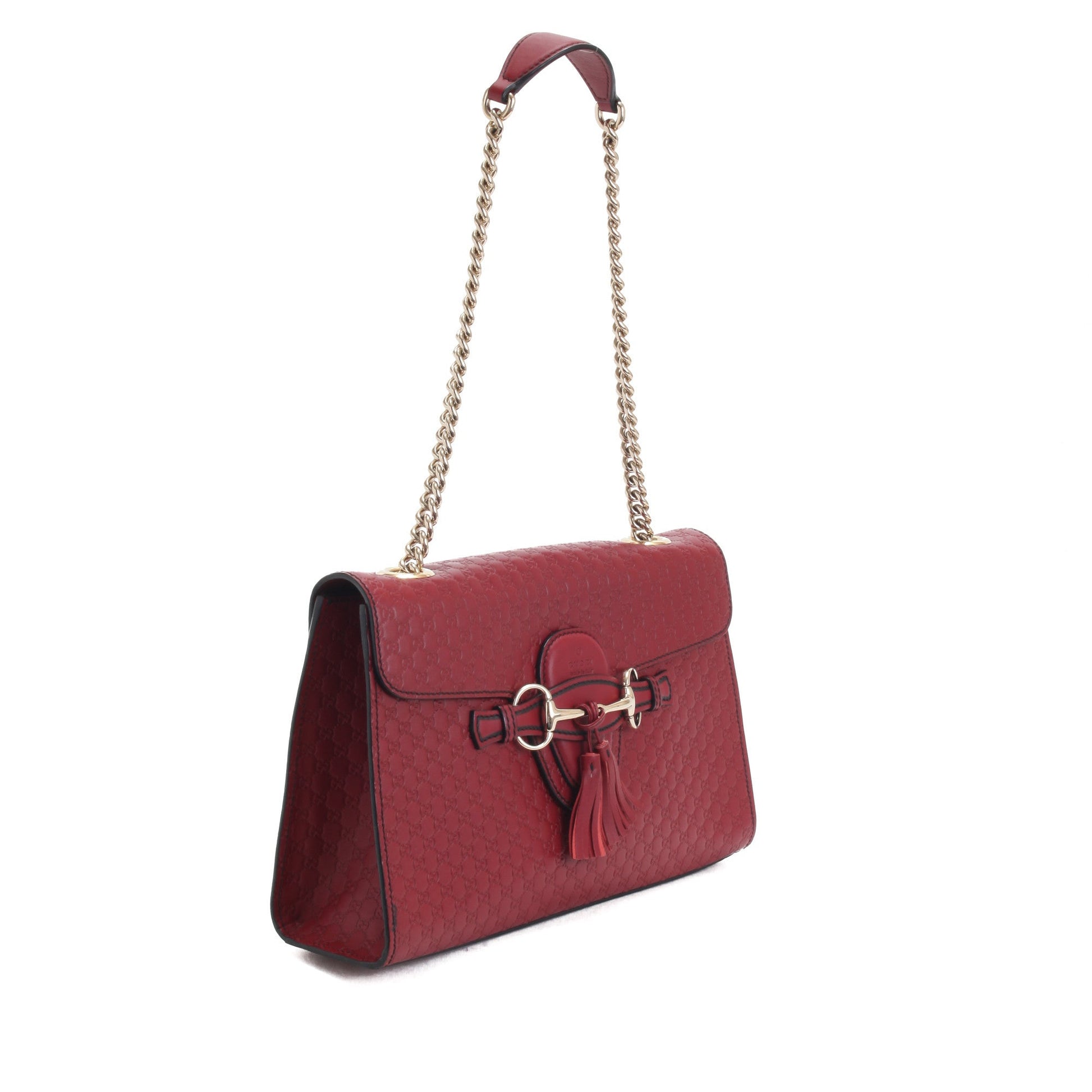 Gucci Guccissima Leather Chain Tote Style 2