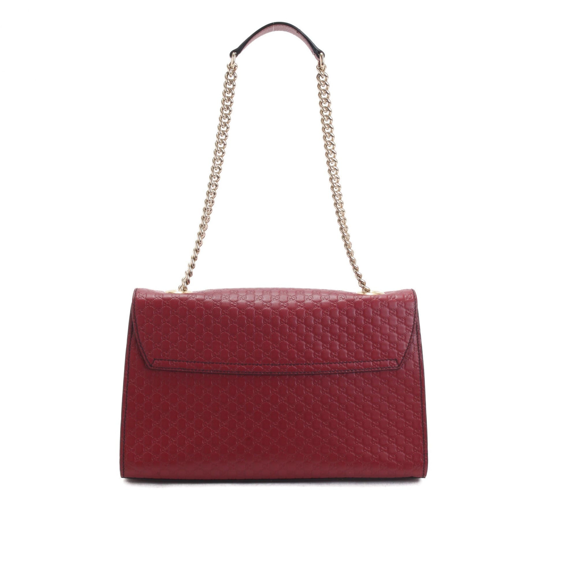 Gucci Guccissima Leather Chain Tote Style 2