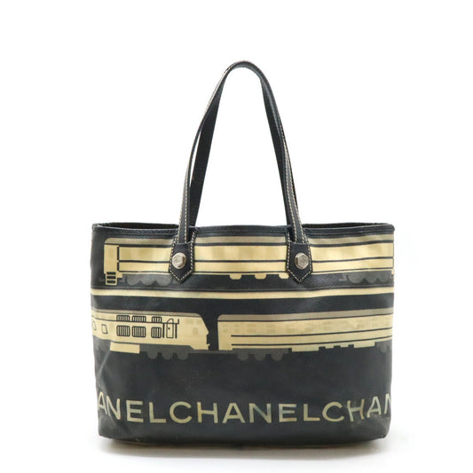 Chanel PVC/Leather Central Station 2way Tote Bag A34026