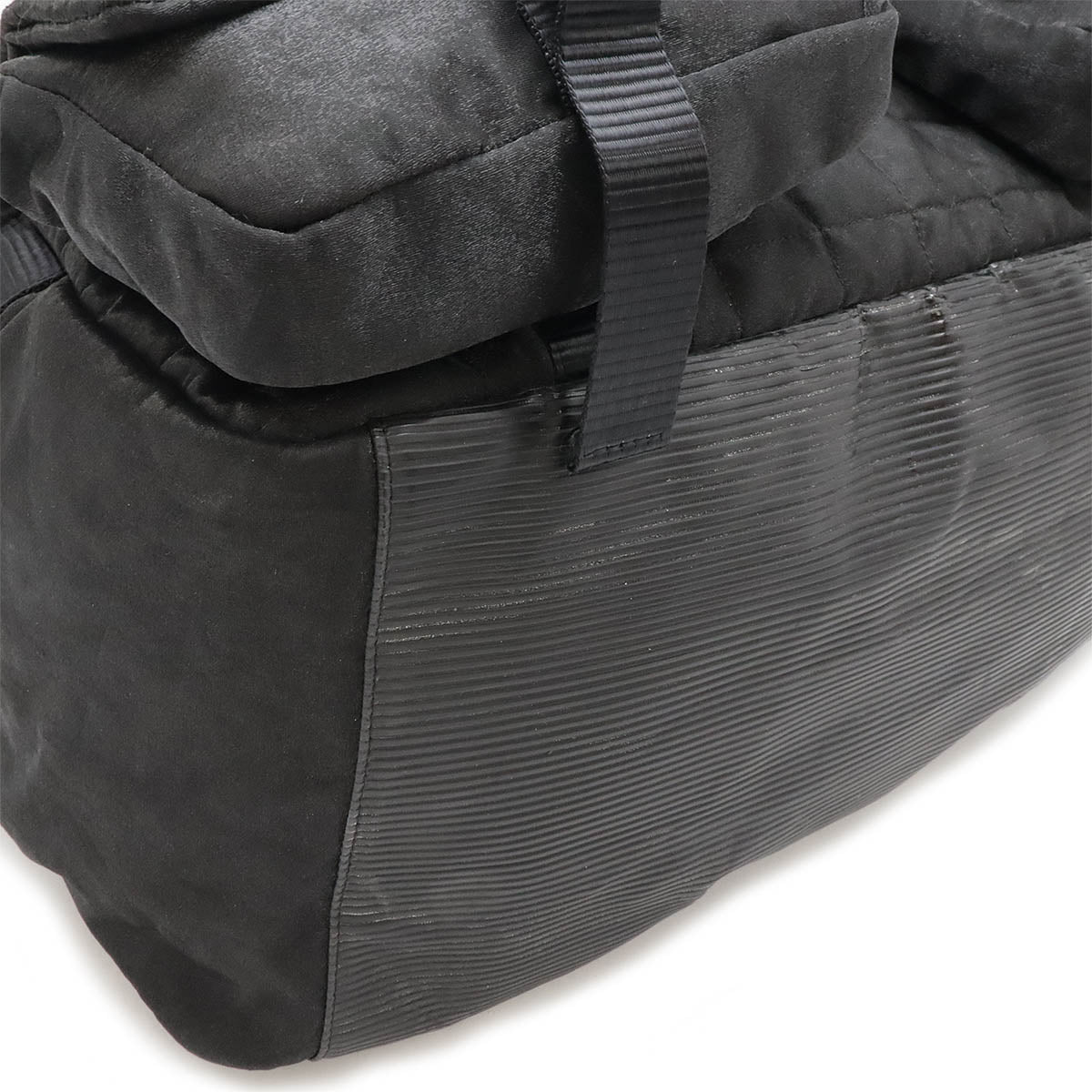 Chanel Nylon Sports Line Choco Bar 2way Travel Bag Classic Flap