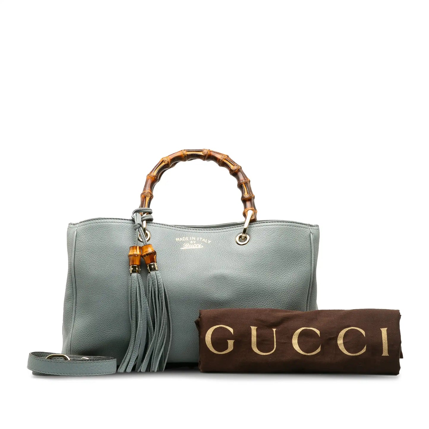 Gucci Bamboo Leather Tote Style 9
