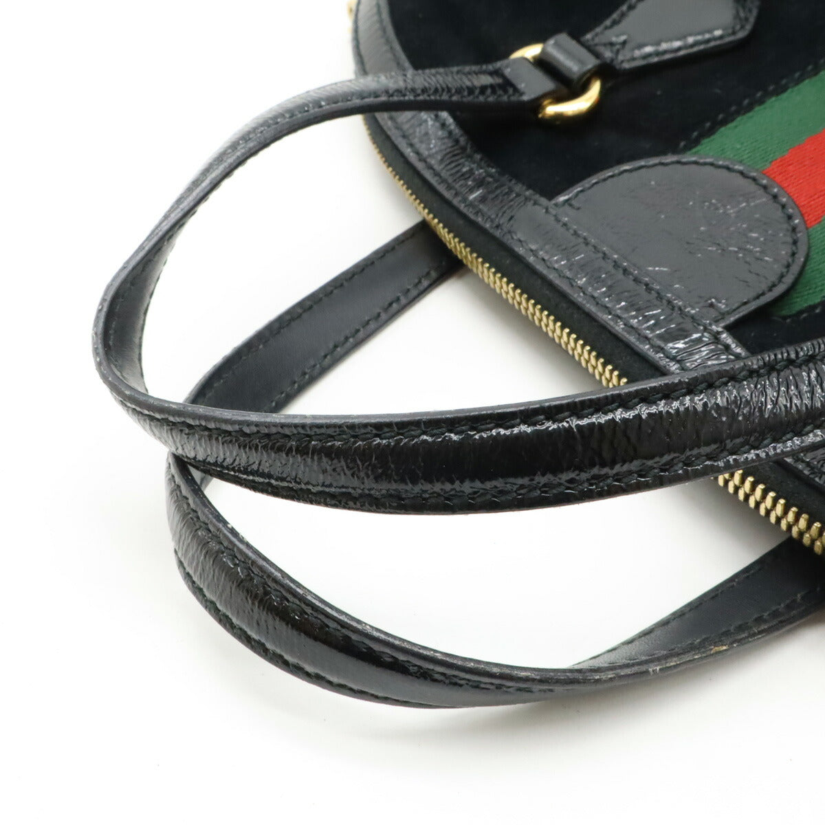 Gucci Suede Patent Leather Ophidia 2way Bag 524533