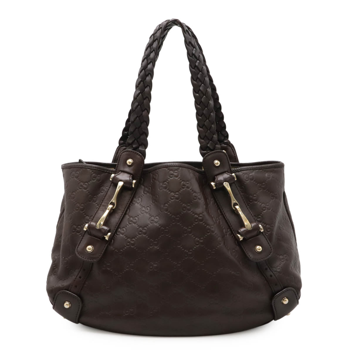 Gucci Guccissima Leather Shoulder Bag
