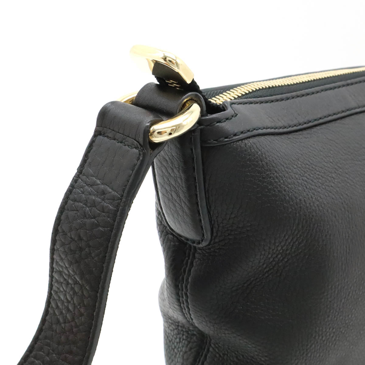 Gucci Soho Interlocking G Leather Shoulder Bag