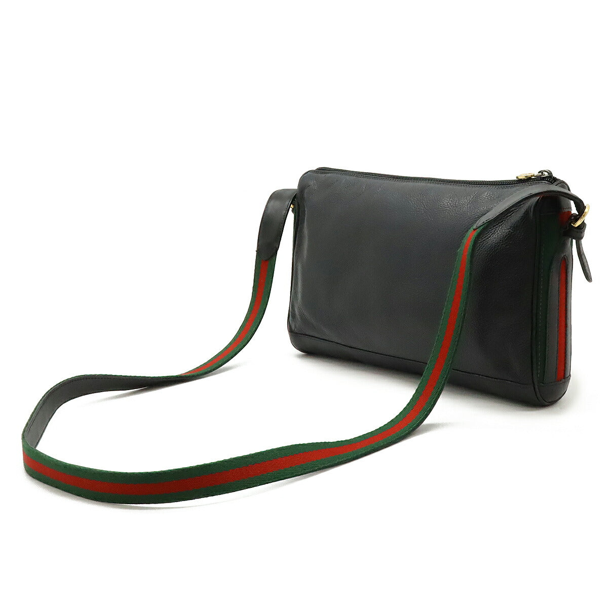 Gucci Old Gucci Sheline Line Leather Shoulder Bag