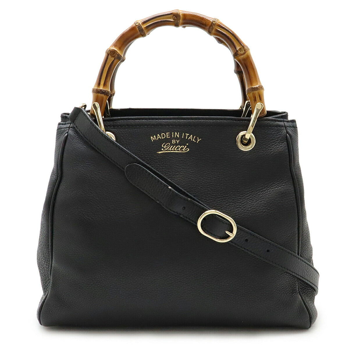 Gucci Bamboo Small Shopper 2way bag Leather