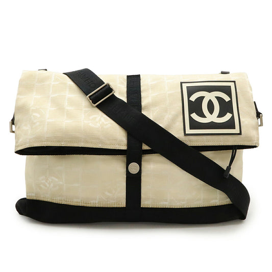 Chanel New Travel Line Nylon Jacquard 2way Shoulder Bag