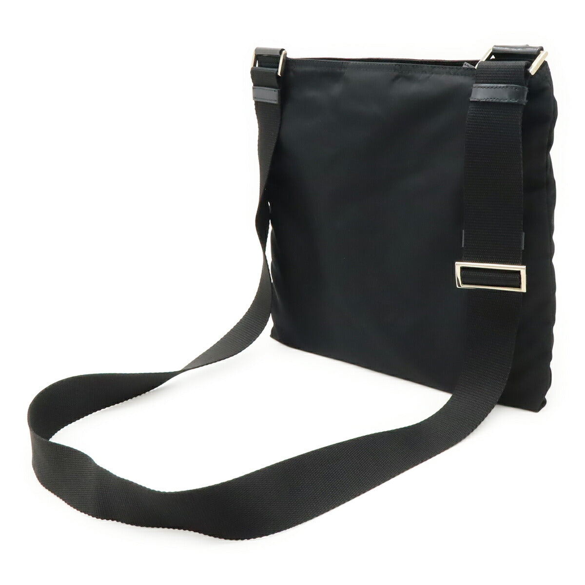 Prada Nylon Leather Shoulder Bag