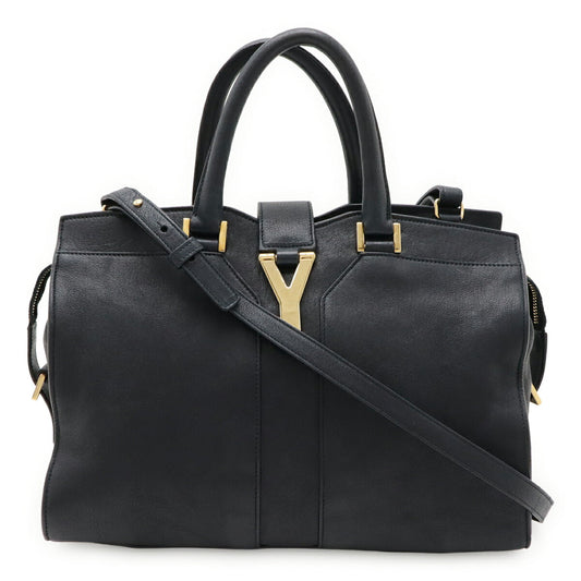 Saint Laurent Y Line Leather 2way Handbag