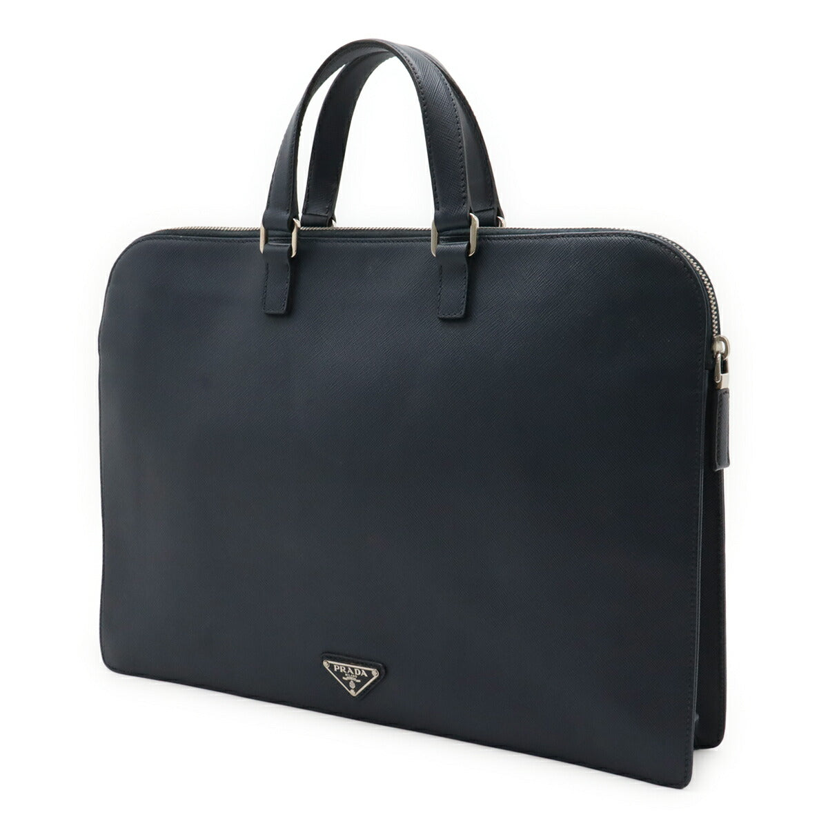 Prada Saffiano Briefcase Leather Briefcase