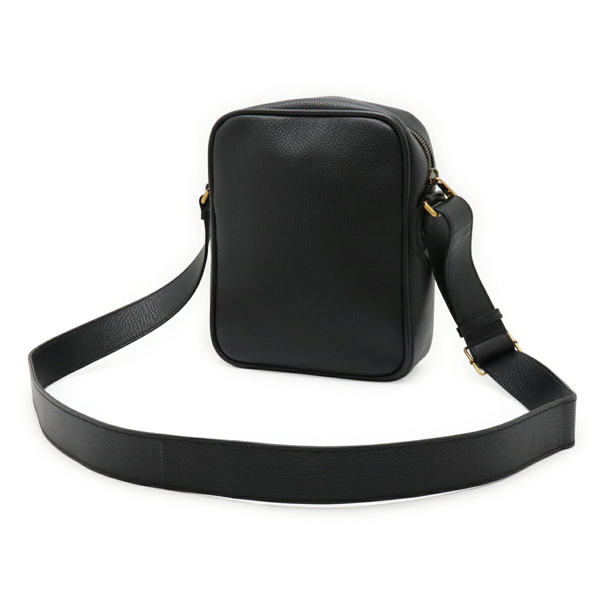 Gucci Gucci Print Leather Shoulder Bag