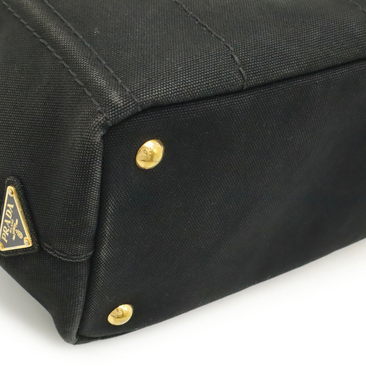 Prada CANAPA Canvas Tote Bag