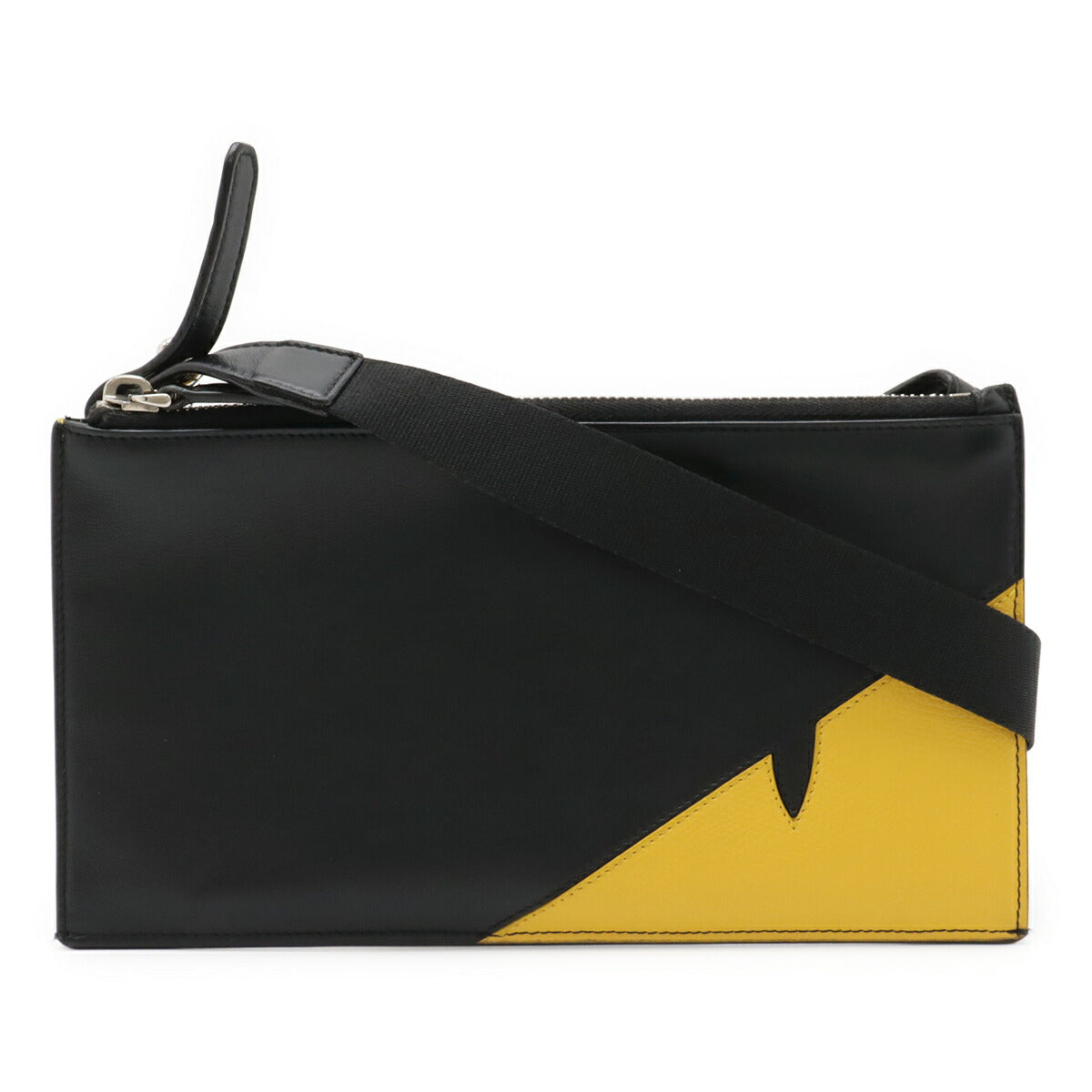 Fendi Monster Leather 2way Shoulder Bag