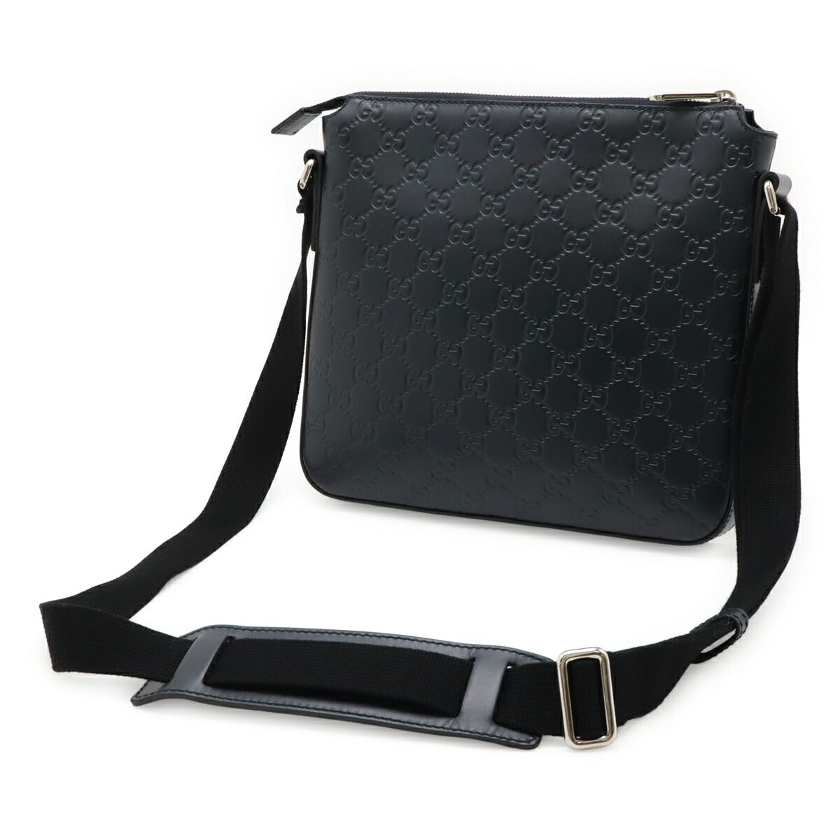 Gucci Guccissima Leather Messenger Bag