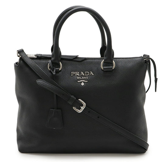 Prada 1BA063 Leather 2way Bag
