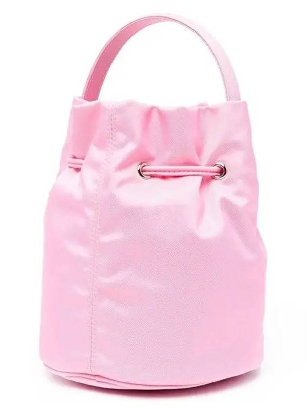 Luxury Balenciaga Trending 2026 Wheel XS Drawstring Bucket Bag Pink