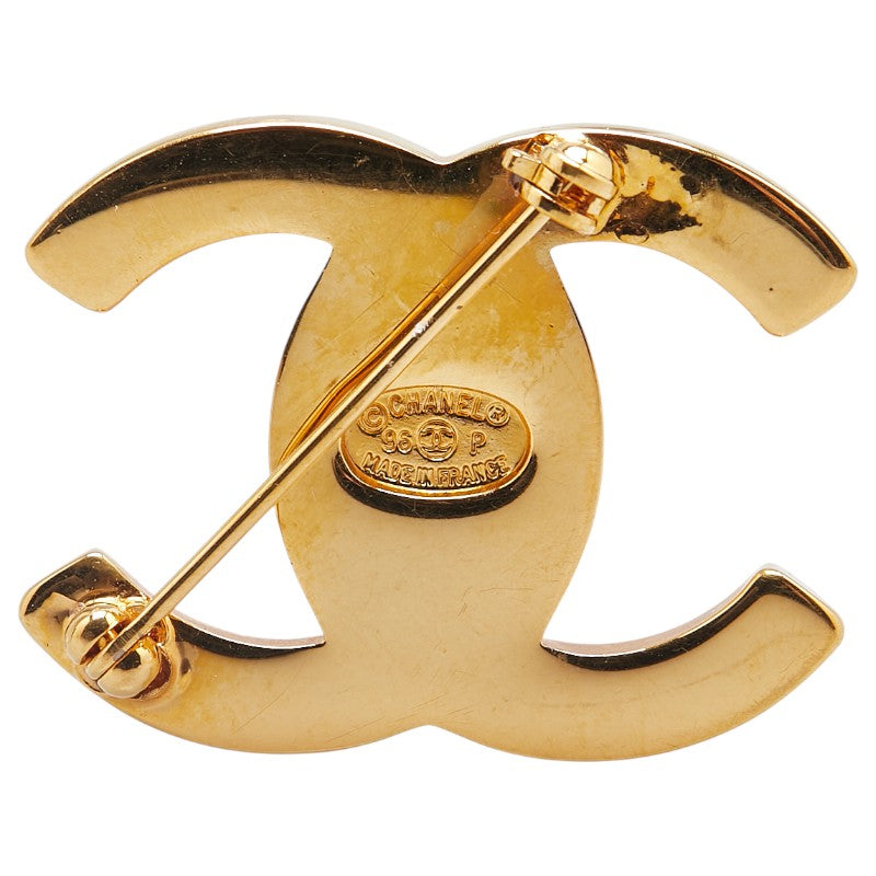 Chanel Coco Mark Turnlock Brooch Handbag