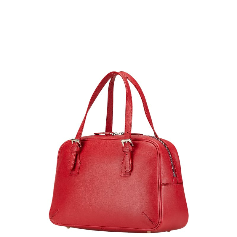 Burberry Nova Check Leather Handbag