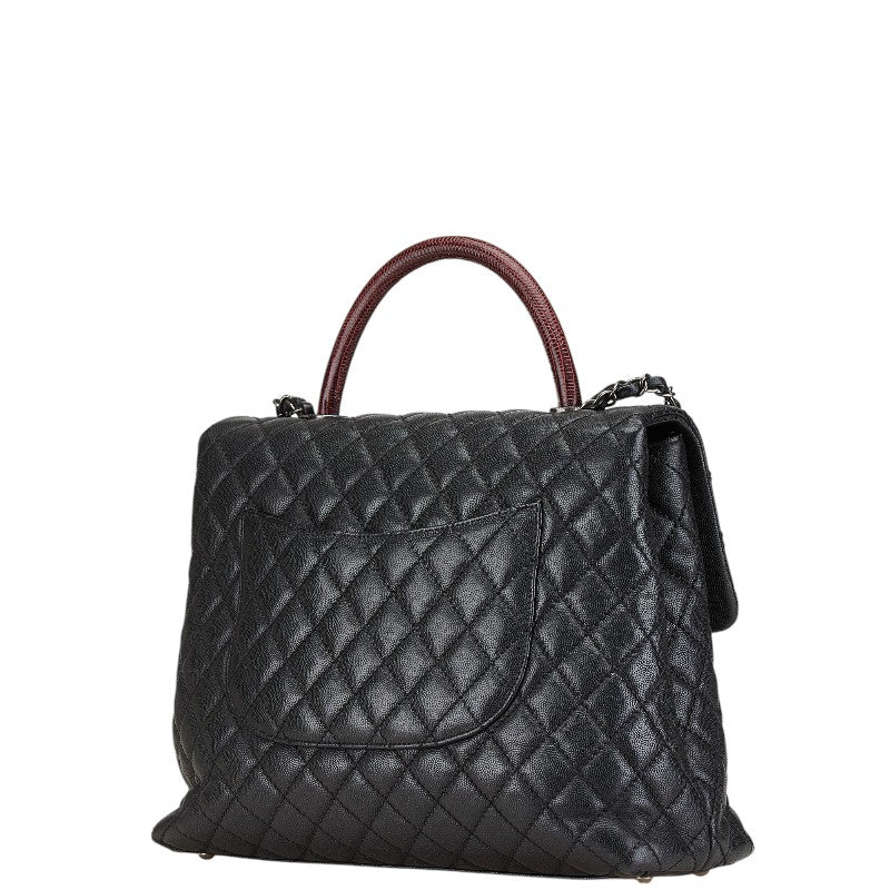 Chanel Coco Matelasse Caviar Skin 2way bag