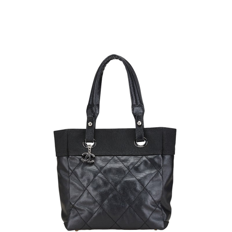 Chanel Biarritz Tote PVC Canvas Tote Bag Classic Flap