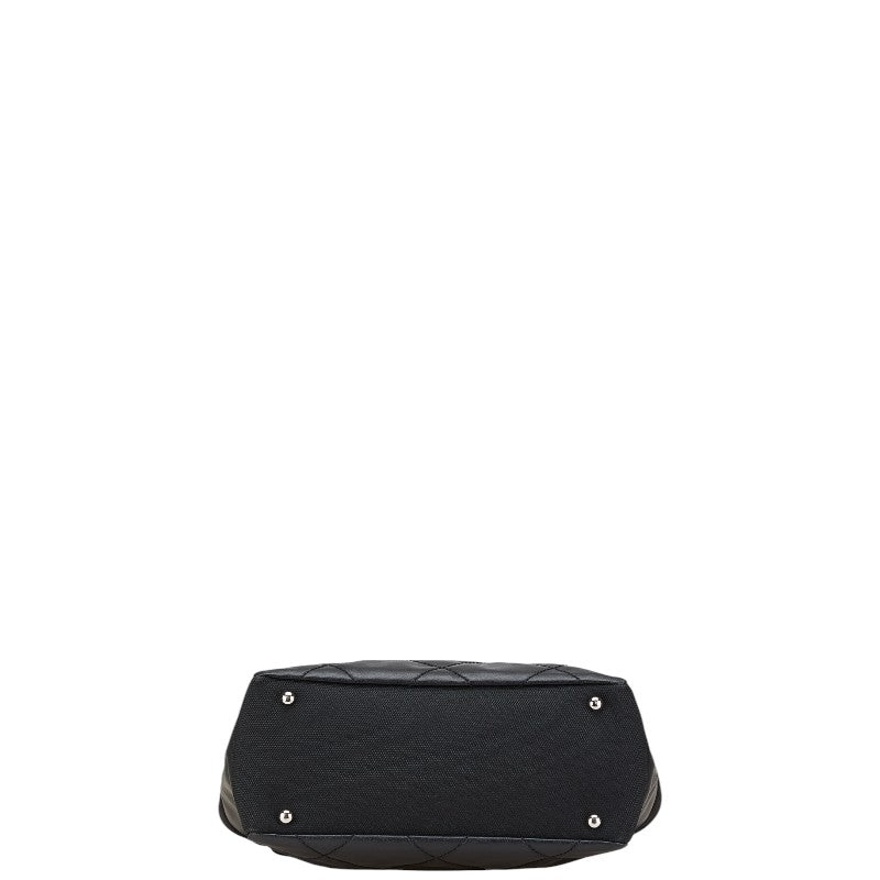 Chanel Biarritz Tote PVC Canvas Tote Bag Classic Flap
