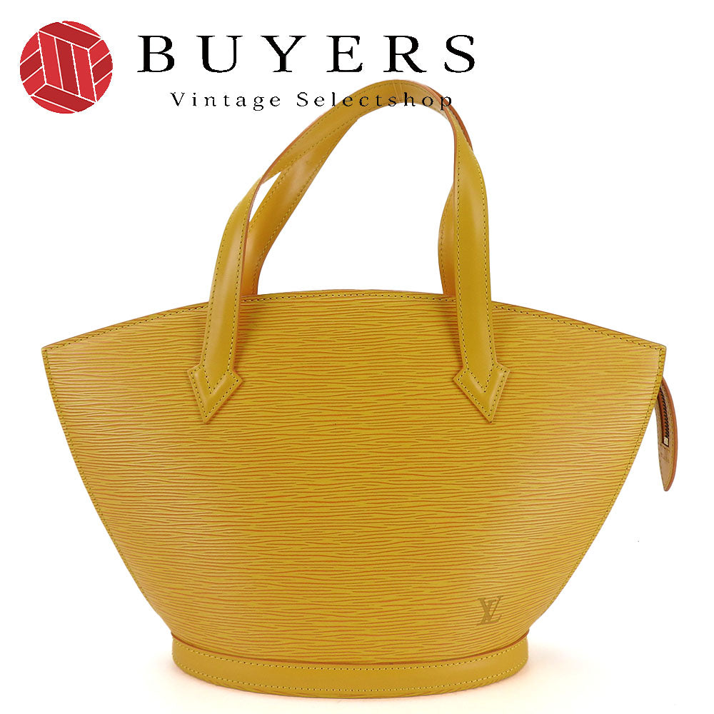 LOUIS VUITTON Handbag Epi Leather yellow Epi Sun jack