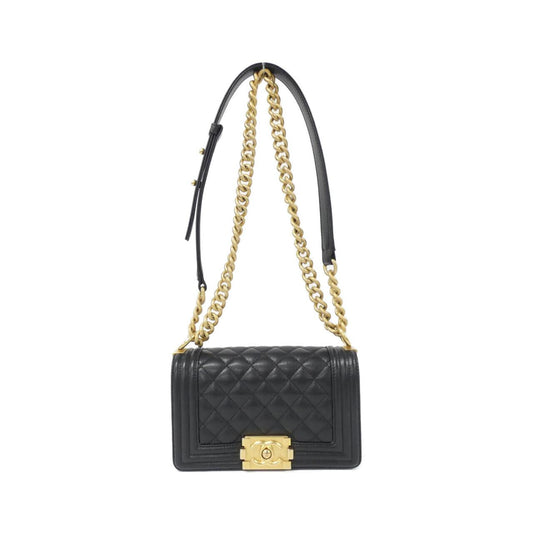 Chanel Boy Chanel Caviar Skin Shoulder Bag