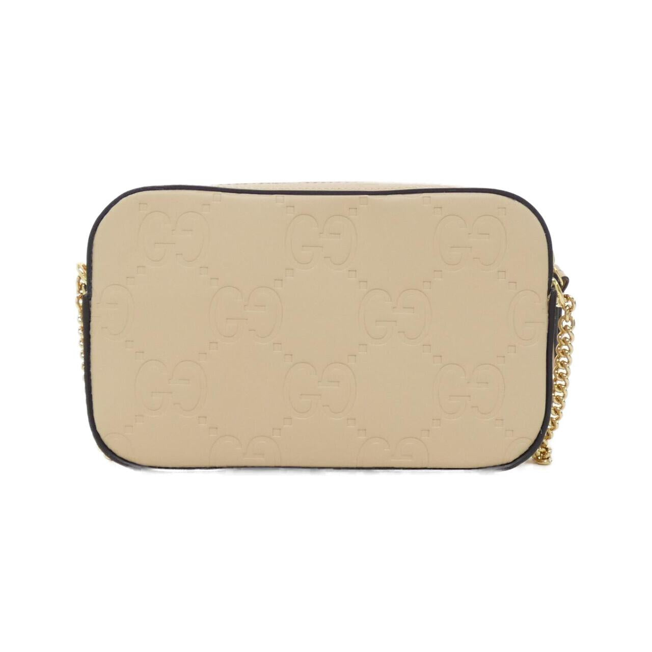 Gucci GG Leather Shoulder Bag