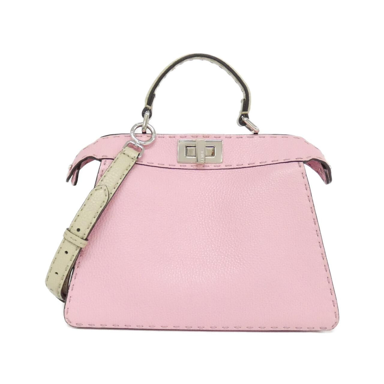 Fendi SELLERIA Peekaboo ISeeU Small Leather Bag