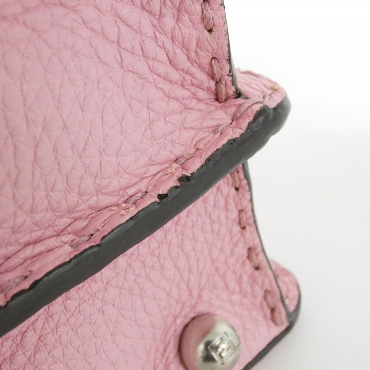Fendi SELLERIA Peekaboo ISeeU Small Leather Bag