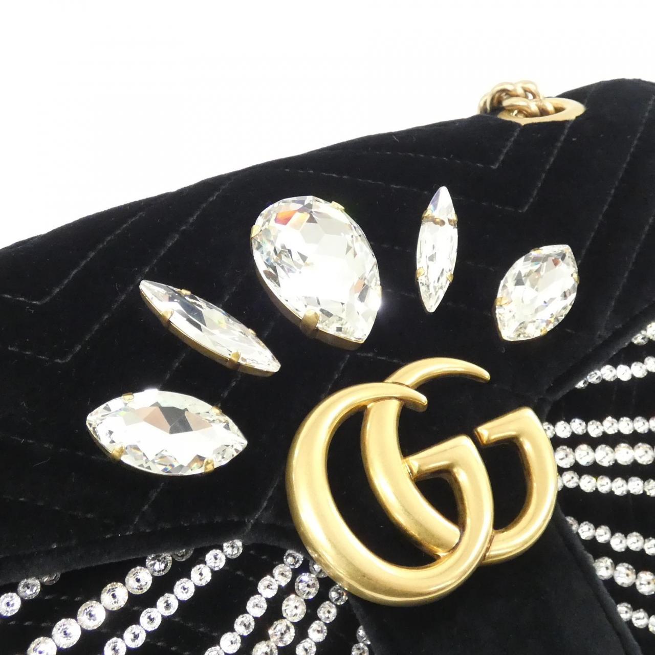 Gucci GG MARMONT Velvet Shoulder Bag