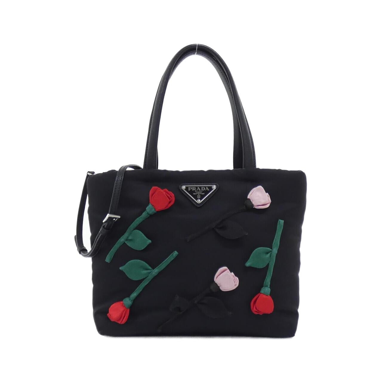 Prada 1BA257 TESSUTO FIORI M Bag